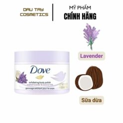 Tẩy Tế Bào Chết Body Dove Exfoliating Body Polish Lavender & sữa dừa