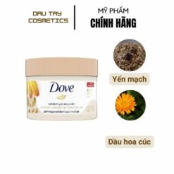 Tẩy Tế Bào Chết Body Dove Exfoliating Body Polish Yến Mạch & Dầu Hoa Cúc